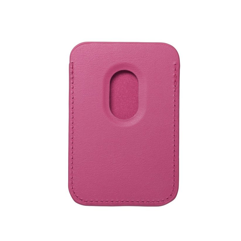 Kryt Leather Mag Wallet s MagSafe Pink