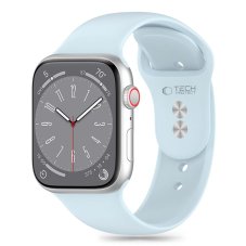 Remienok Tech-Protect Silicone Apple Watch 6 / 7 / 8 / 9 / 10 / SE (40 / 41 / 42 mm) Sky Blue Remienok Tech-Protect Silicone Apple Watch 6 / 7 / 8 / 9 / 10 / SE (40 / 41 / 42 mm) Sky Blue
