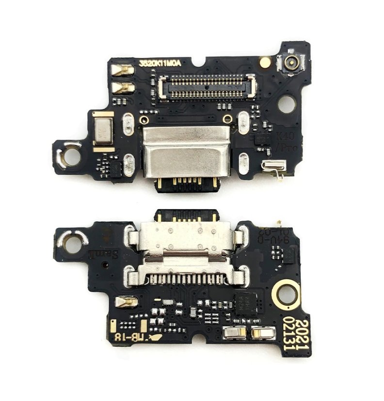 Xiaomi Poco F3 - Töltőhajó PCB lapkával és csatlakozóval
