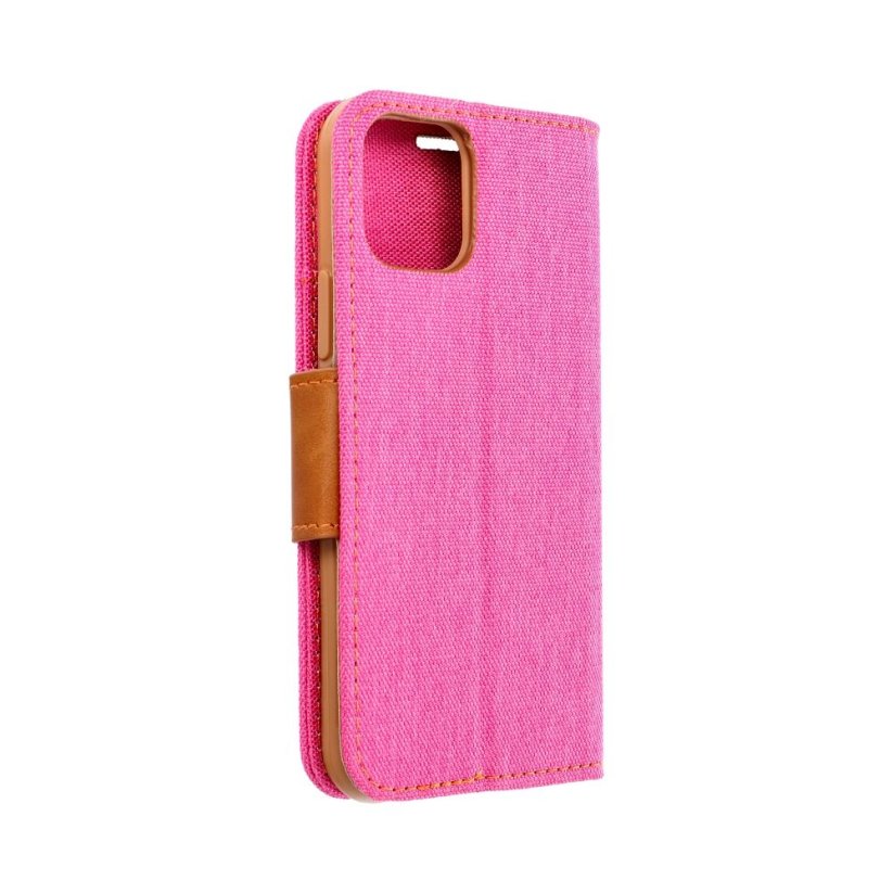 Kryt Canvas Book Case Samsung Galaxy A54 5G Pink