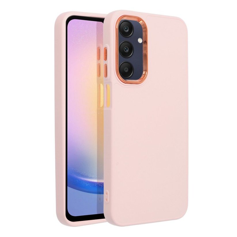 Kryt Frame Case Samsung Galaxy A25 5G Powder Pink