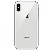 Apple iPhone X - Zadní skleněný kryt + zadní kamery (White)