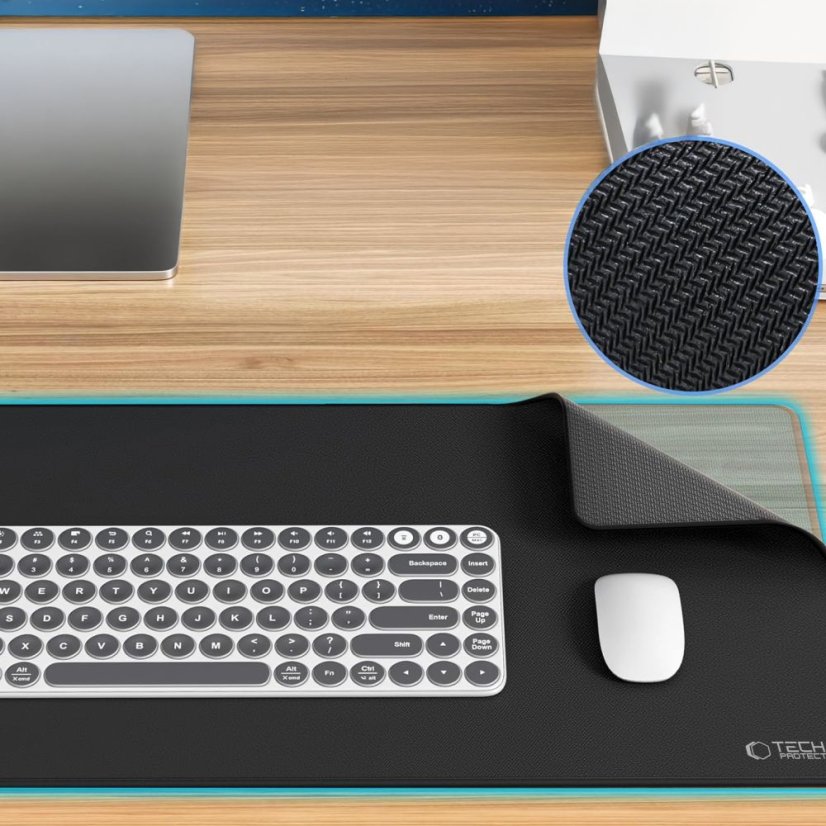 Tech-Protect A100 egérpad 100 X 50cm Black