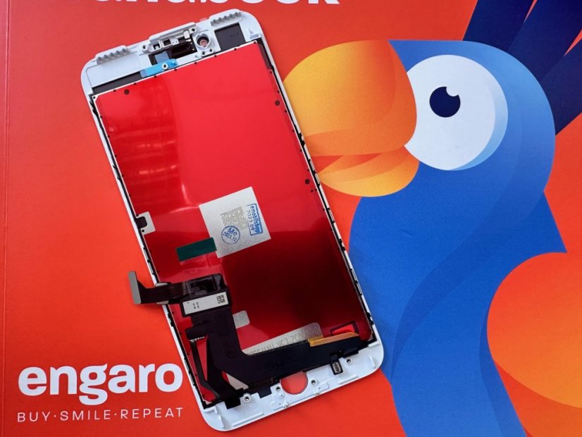 Fehér LCD kijelző iPhone 7 Plus + OEM érintőlemez