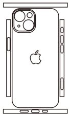 Hydrogel - zadná ochranná fólia - iPhone 15