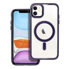 Kryt Color Edge Mag Cover Case s MagSafe iPhone 11 Deep Purple