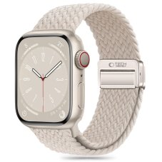 Remienok Tech-Protect Nylonmag Apple Watch 8 / 9 / 10 / 11 / SE / Ultra (44 / 45 / 46 / 49 mm) Starlight