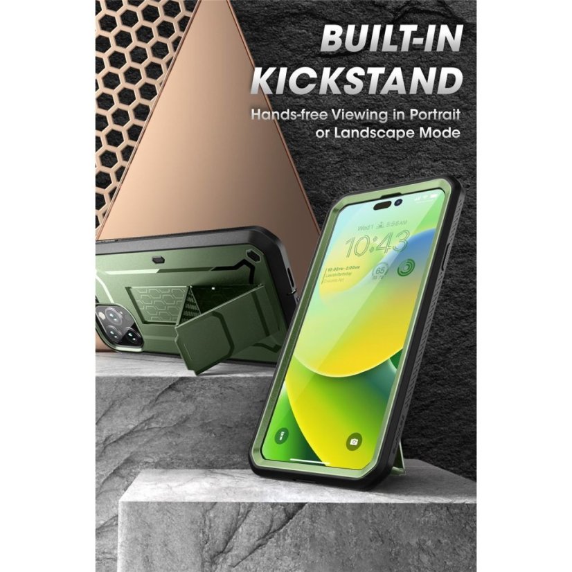 Kryt Supcase Unicorn Beetle Pro iPhone 14 Pro Max Guldan