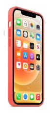 iPhone 12 Pro Max Silicone Case -  ružový (lososový)