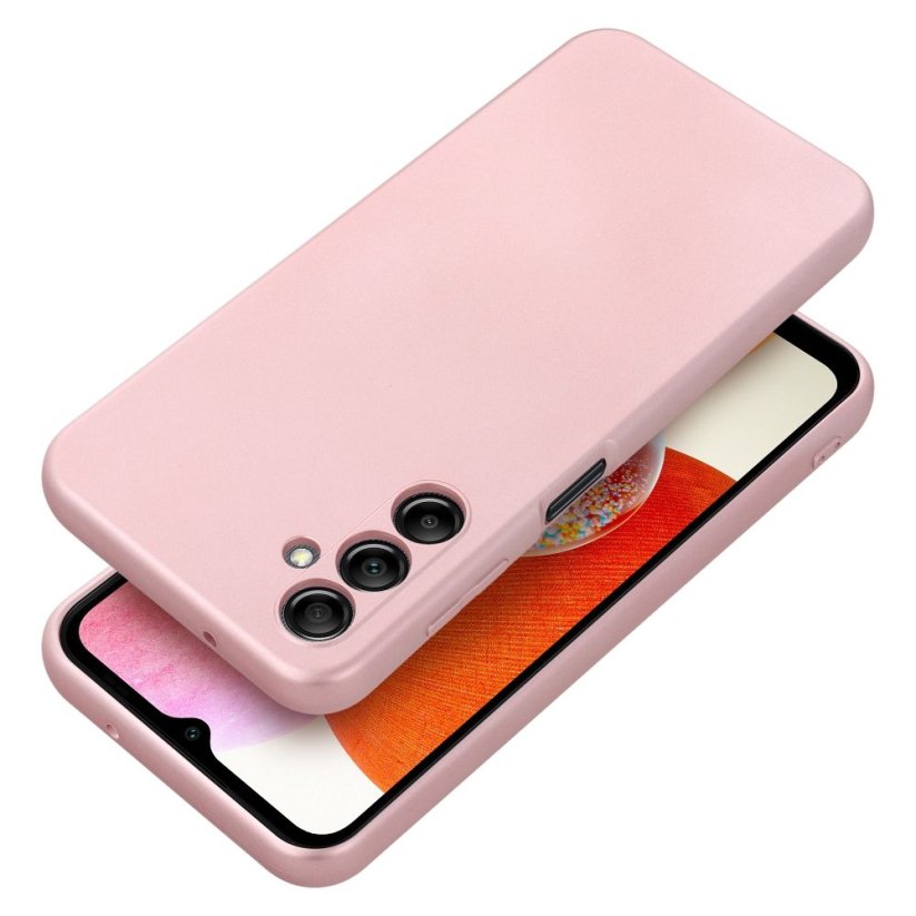 Kryt Metallic Case Samsung Galaxy A14 5G / A14 4G Pink