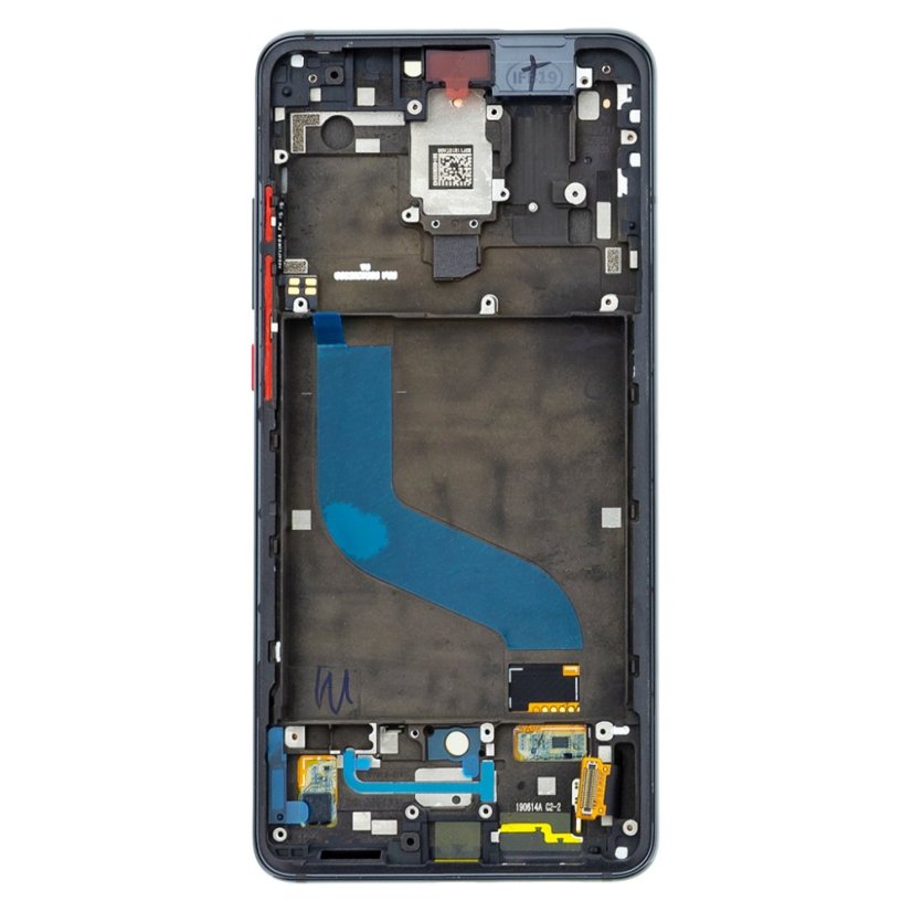 Kijelző kerettel a Xiaomi Mi9T/Mi9T Pro Black készülékhez