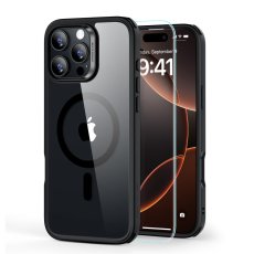 Ochranné sklo ESR Classic Hybrid Halolock Magsafe & Tempered Glass iPhone 16 Pro Clear/Black
