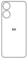 Hydrogel - zadná ochranná fólia - OPPO A58 Hydrogel - zadná ochranná fólia - OPPO A58