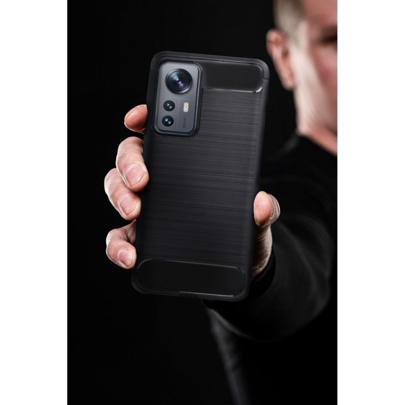 Kryt Carbon Case Motorola Moto G9 Play / E7 Plus Black