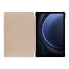 Tactical Book Tri Fold Case for Samsung Galaxy Tab S9/S9 FE/S10 FE/S10 Lite Black