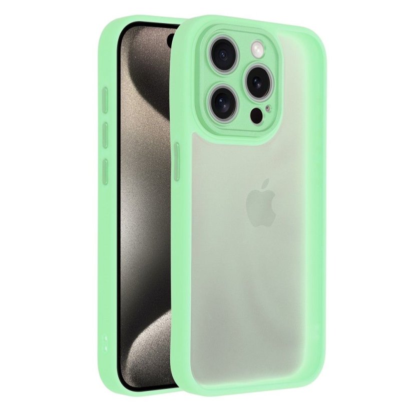 Kryt Ochranné sklo Variete Case iPhone 15 Pro Pistachio