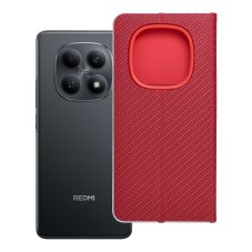 Kryt Flip Case Xiaomi Redmi Note 15 5G Luna Book Carbon Red Kryt Flip Case Xiaomi Redmi Note 15 5G Luna Book Carbon Red