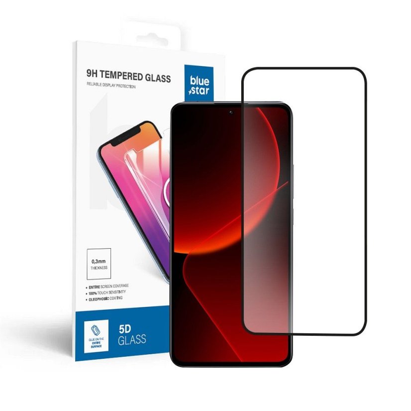 Ochranné tvrdené sklo to Xiaomi 13T Pro Blue Star 5D Black