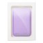 Kryt Leather Mag Wallet s MagSafe Lilac