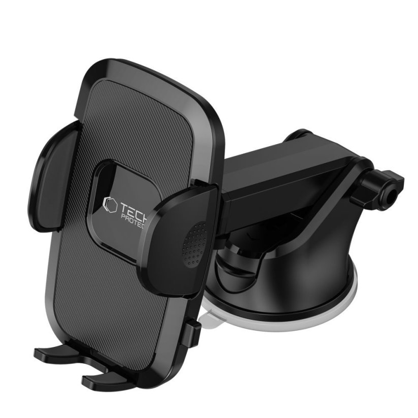 Držiak do auta Tech-Protect V3 Universal Windshield & Dashboard Car Mount Black