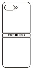 Hydrogel - zadná ochranná fólia - Motorola Razr 40 Ultra Hydrogel - zadná ochranná fólia - Motorola Razr 40 Ultra