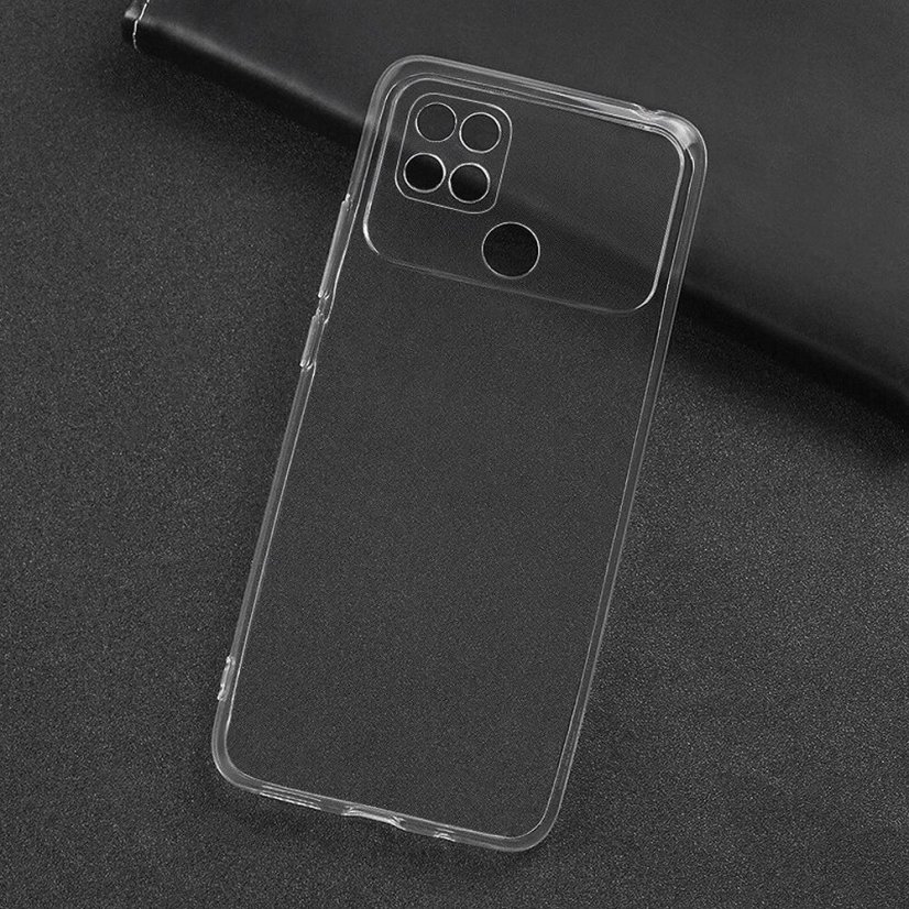 Kryt Case Xiaomi Poco C40 Silikónový kryt s hrúbkou 0,5 mm Priesvitný