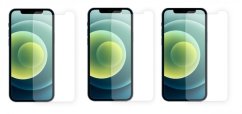 2+1 ZADARMO! 3PACK Ochranné tvrdené sklo s horným výrezom - Apple iPhone 12
