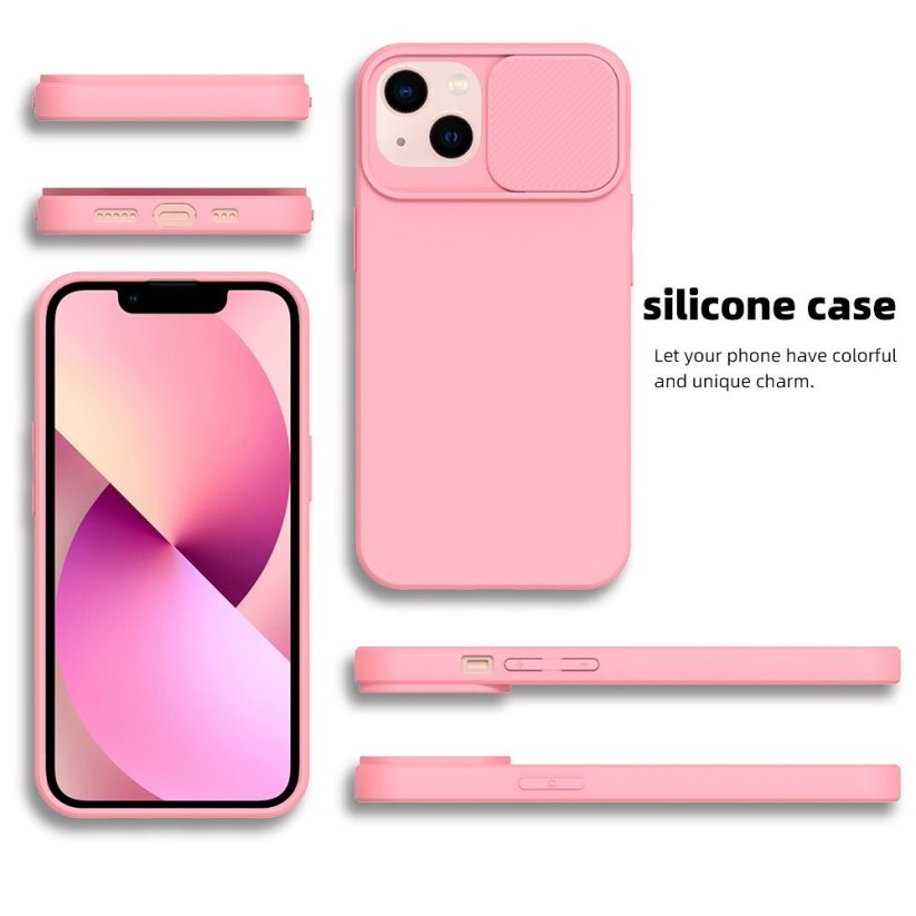 Kryt Slide Case iPhone 14 Pro Light Pink