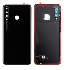 Huawei P30 lite - Zadný kryt - čierny - so sklíčkom zadnej kamery (variant 48MP kamera) (náhradný diel)