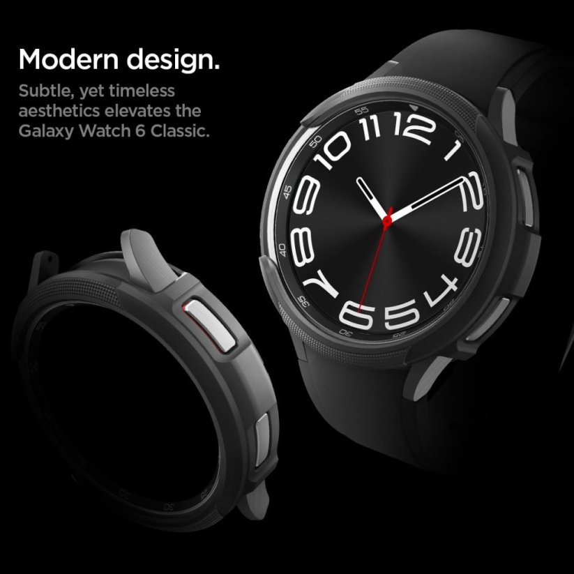 Kryt Spigen Liquid Air Samsung Galaxy Watch 6 Classic (47 mm) Matte Black