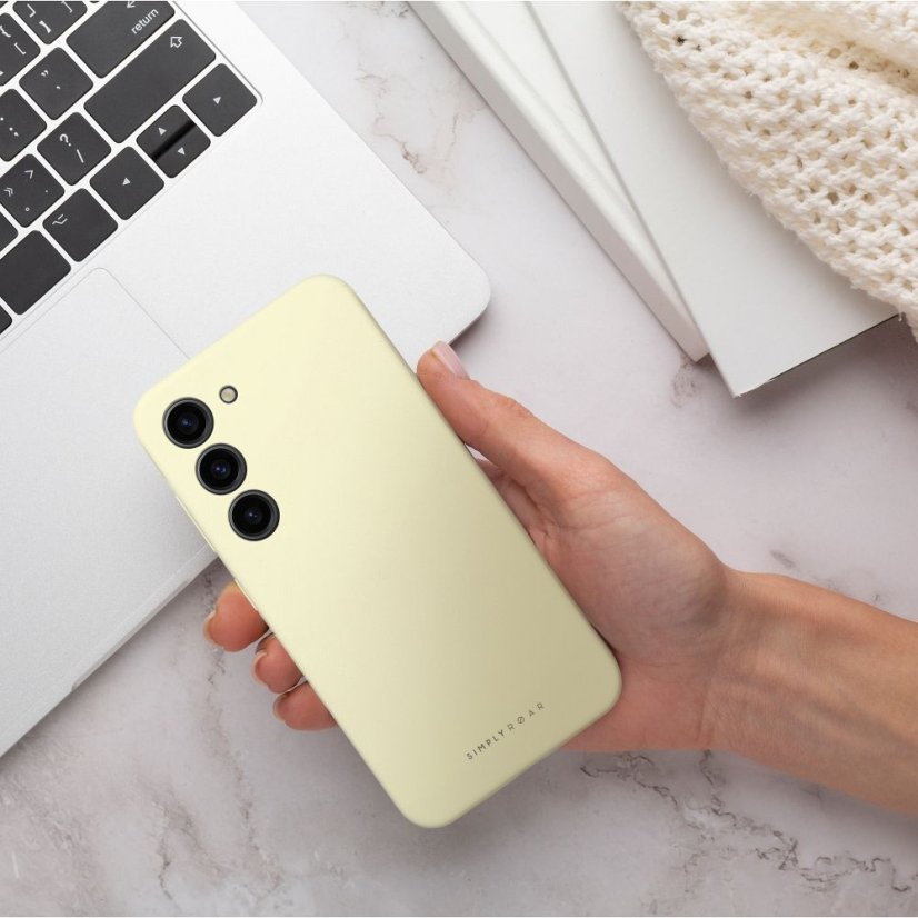 Kryt Roar Case Cloud Skin Xiaomi Redmi Note 14 Pro 5G Light Yellow