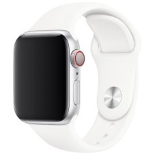 Řemínek pro Apple Watch (38/40/41mm) Sport Band, white, velikost S/M