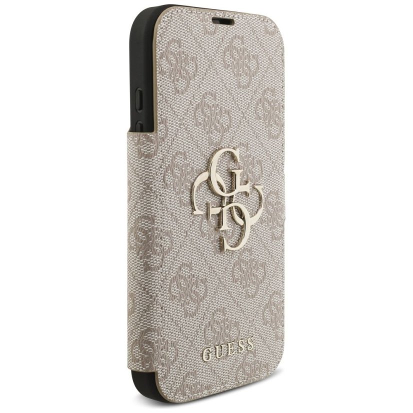 Kryt Guess Book Case iPhone 17 Pro Gubkp17L4Gmgpi (Pu 4G Metal Logo) Pink