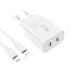 Nabíjačka do siete Tech-Protect C20W 2-Port Network Charger PD 20W + Type-C Cable White