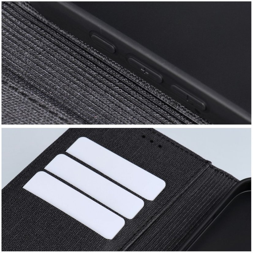 Kryt Flip Case Xiaomi Redmi 13C / Poco C65 Gomma Book Black