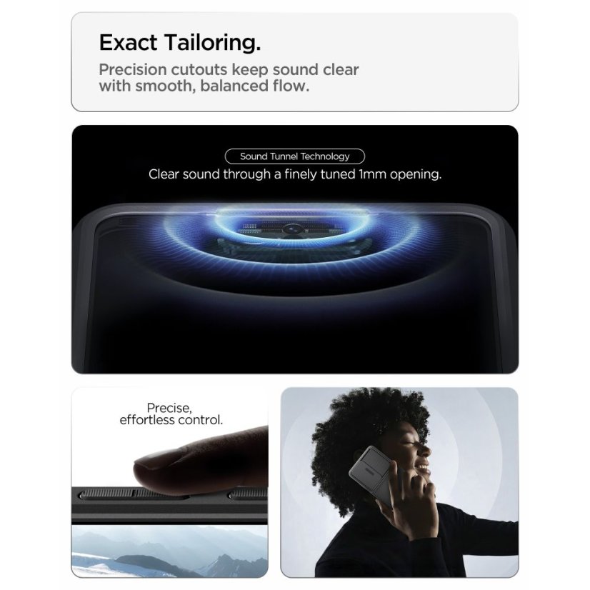 Tok Spigen Optik Armor Samsung Galaxy S26 Ultra Black