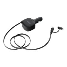 Nabíjačka auta Veger Car Charger USB C + Cable USB C / Lightning Qc Pd 84W Cc89 Black