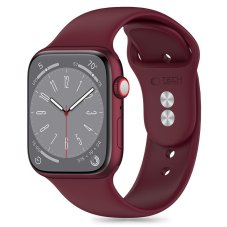 Remienok Tech-Protect Silicone Apple Watch 6 / 7 / 8 / 9 / 10 / SE / Ultra 1 / 2 (44 / 45 / 46 / 49 mm) Mulberry Remienok Tech-Protect Silicone Apple Watch 6 / 7 / 8 / 9 / 10 / SE / Ultra 1 / 2 (44 / 45 / 46 / 49 mm) Mulberry