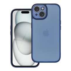 Kryt Ochranné sklo Variete Case iPhone 15 Navy Blue