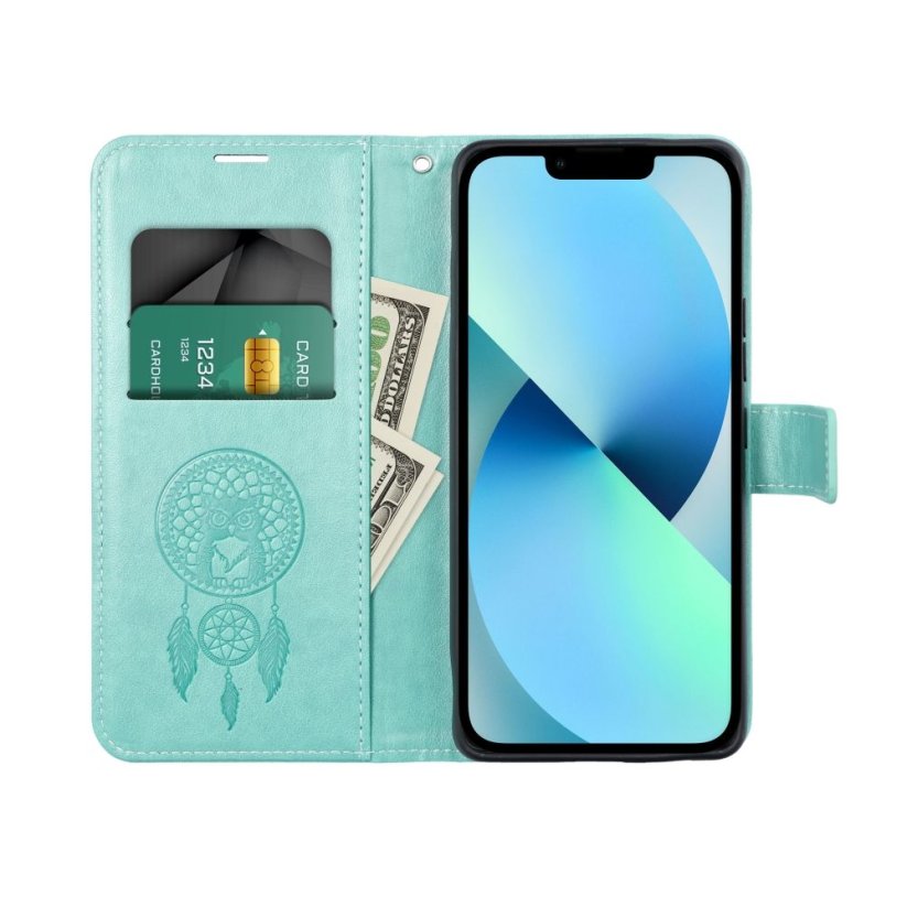 Kryt Mezzo Book Case Samsung Galaxy A53 5G lapač snov Green