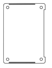 Hydrogel - ochranná fólia na spodnú stranu - MacBook Pro 15 (2016-2017) Hydrogel - ochranná fólia na spodnú stranu - MacBook Pro 15 (2016-2017)