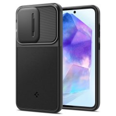 Kryt Spigen Optik Armor Samsung Galaxy A55 5G Black Kryt Spigen Optik Armor Samsung Galaxy A55 5G Black