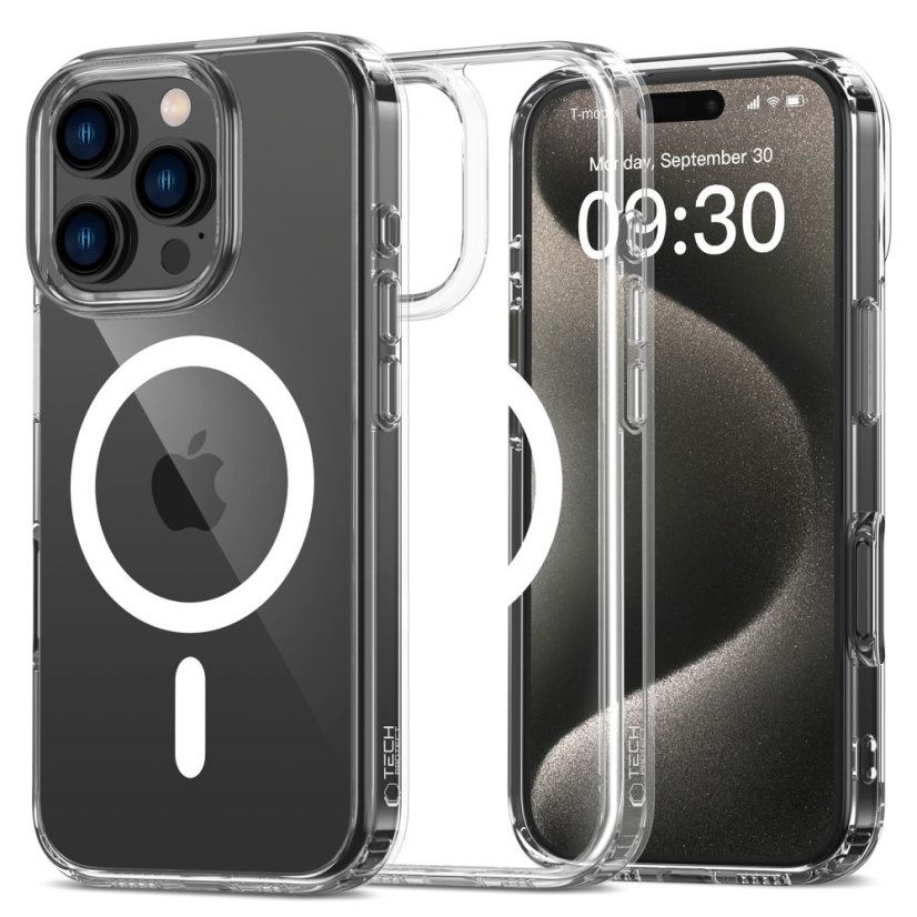 Kryt Tech-Protect Flexair Hybrid Magsafe iPhone 16 Pro Max Clear