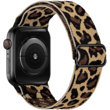 Scrunchie remienok pre Apple Watch (38/40/41mm) Brown Cheetah Scrunchie remienok pre Apple Watch (38/40/41mm) Brown Cheetah