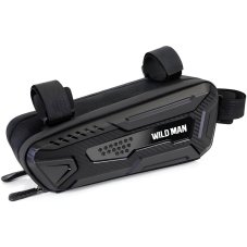 Kryt Držiak na bicykel Wildman Traveling Bag Under The Bike Frame With Zipper 1L M40 Black Kryt Držiak na bicykel Wildman Traveling Bag Under The Bike Frame With Zipper 1L M40 Black