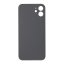 Apple iPhone 12 - Sklo zadného housingu so zväčšeným otvorom na kameru (Black)