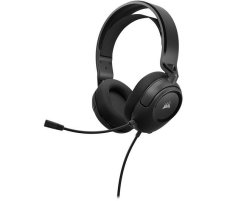 Kryt na sluchátka Wired Headphones Jack 3,5 mm s mikrofonem Corsair Hs35 V2 Carbon Black