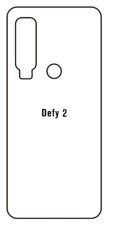 Hydrogel - zadná ochranná fólia - Motorola Defy 2