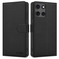 tok Tech-Protect Wallet Motorola Moto G15 / G15 Power / G17 / G17 Power Matte Black