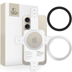 Kryt Tech-Protect mmp-110 2v1 Magnetic Magsafe Ring Silver & Black